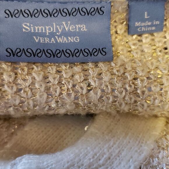 Vera Wang Knitted Glitzy Sweater - Picture 5 of 5